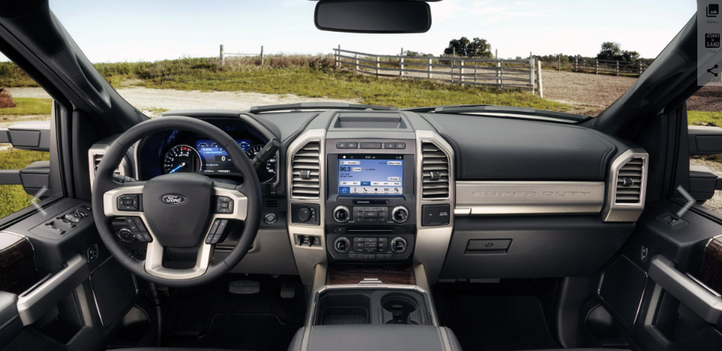 Ford F150 Lightening Interior 