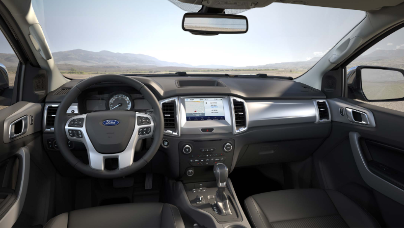 All New 2024 Ford Ranger interior