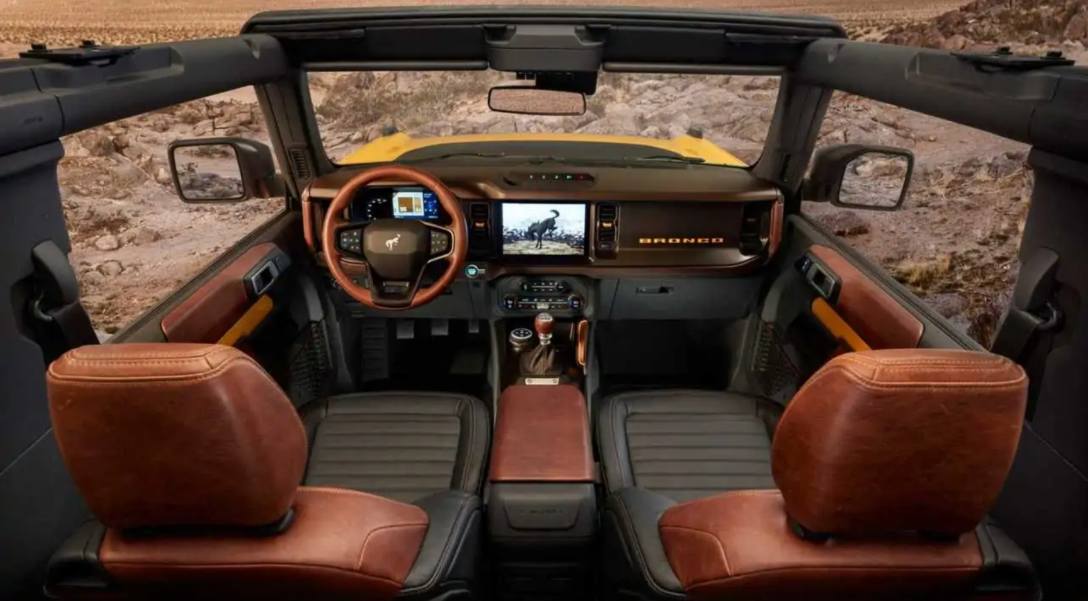 2025 Ford Bronco Hybrid Interior