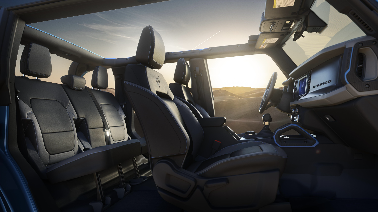 2025 Ford Bronco Interior