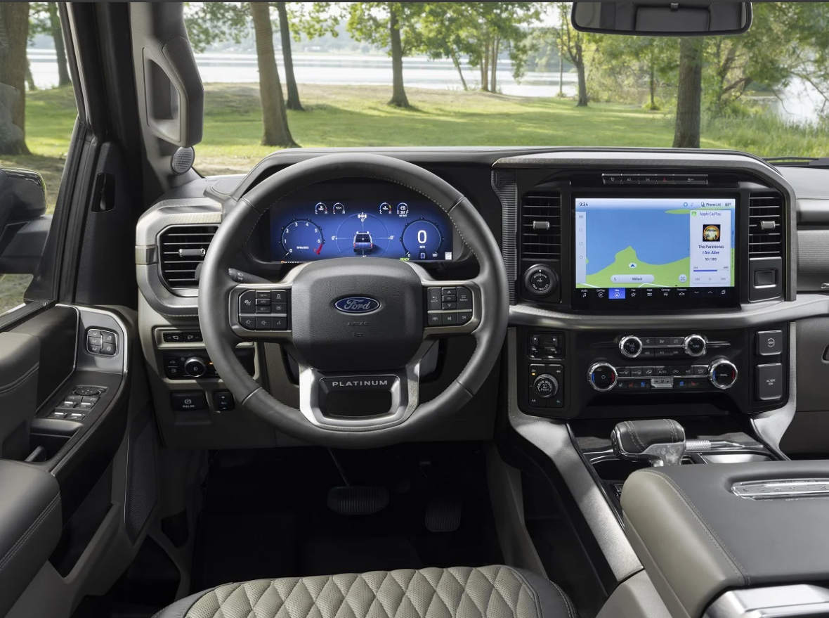 2025 Ford F-150 Diesel Interior